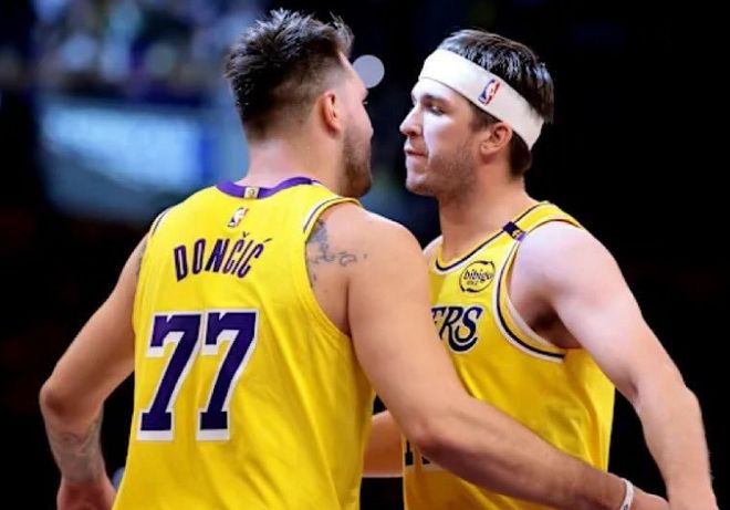 掘金逆转未果湖人胜出里皇卢卡双核爆发