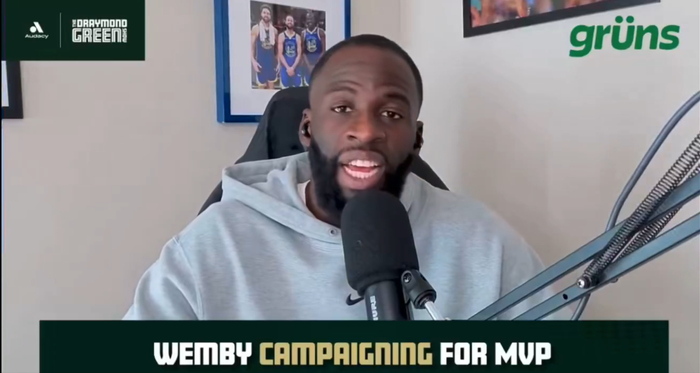 格林呼吁文班亚马收官阶段展现代表作争夺MVP