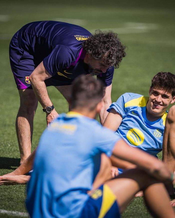 巴萨欧冠备战首日训练曝光 球员状态引关注