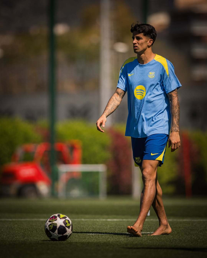 巴萨欧冠备战首日训练曝光 球员状态引关注