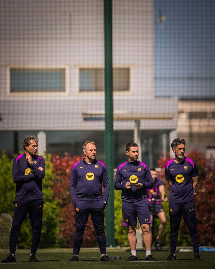 巴萨欧冠备战首日训练曝光 球员状态引关注