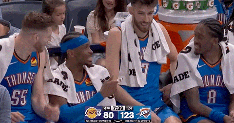 雷霆血虐湖人43分 东契奇伤退冲击季后赛资格